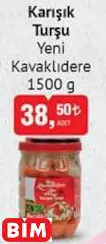 YENİ KAVAKLIDERE KARIŞIK TURŞU